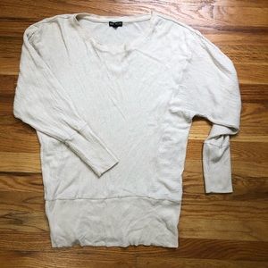Express cream sweater medium